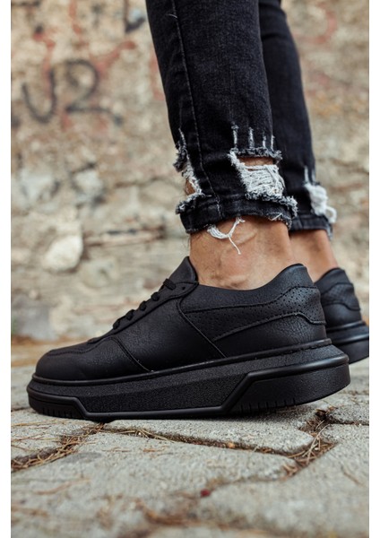 Erkek Sneaker Ayakkabı Siyah MN075 modelleri
