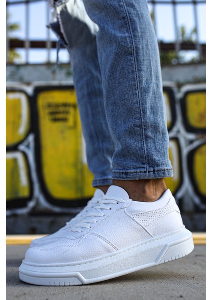 Erkek Sneaker Ayakkabı Beyaz MN075 fırsatları