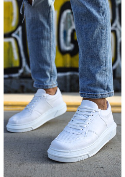 Erkek Sneaker Ayakkabı Beyaz MN075 indirimleri