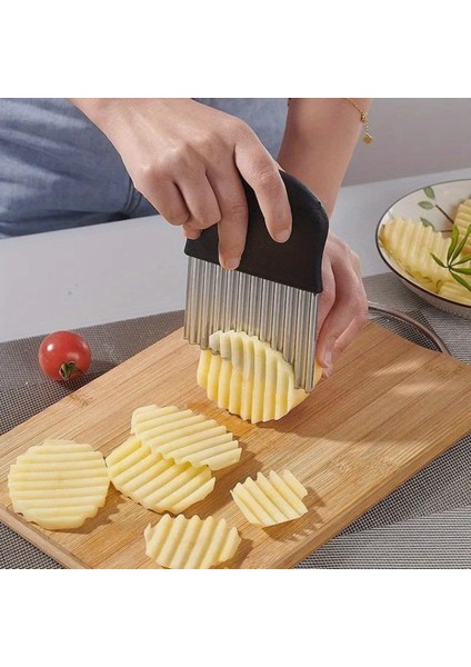 Şekilli Patates Sebze ve Meyve Dilimleyici Patates Cips Kesici modelleri