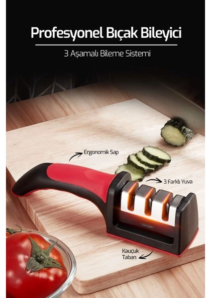 Ultra Keskin Bıçak Bileme Cihazı Çok Fonksiyonlu Bıçak Ustası