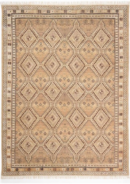 Delia Çift Yönlü Fars Halısı (244 x 305 Cm) El Dokuması