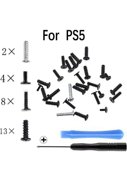 Ps5 Kol Yedek Vida Tornavida Seti Playstation 5 Dualsense Tamir Yedek Parça