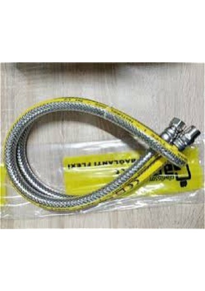 50CM Flex Doğalgaz Hortumu Çelik Örgülü-Findit