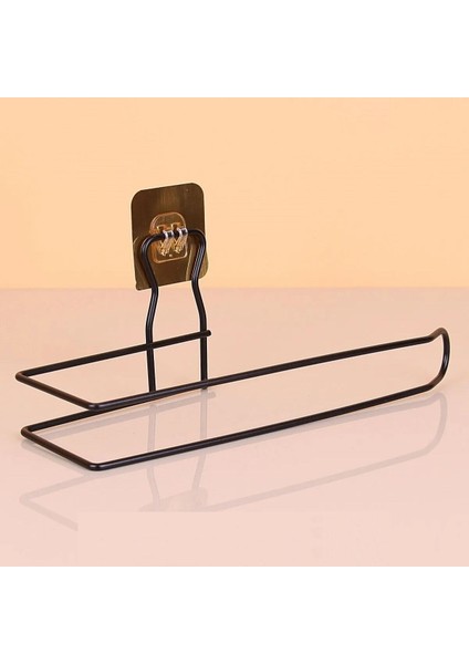 ® Kendiliğinden Yapışkanlı Krom Paslanmaz Metal Havlu Kağıtlık Aparatı
