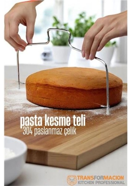 Pratik Pasta Dilimleme Teli, Şık ve Kullanışlı Mutfak Gereci