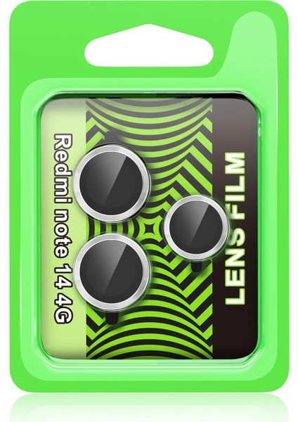 Xiaomi Redmi Note 14 4g Kamera Lens Koruyucu Cam Metal Azn-Raze