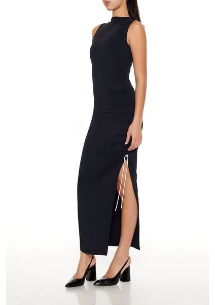 Şekillendirici Yırtmaç Detaylı Elbise indirimleri