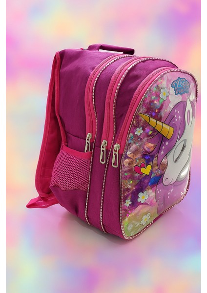 Newbag Kız Unicorn Okul ve Folyolu Beslenme Çantası (Yeni Sezon) fiyatları
