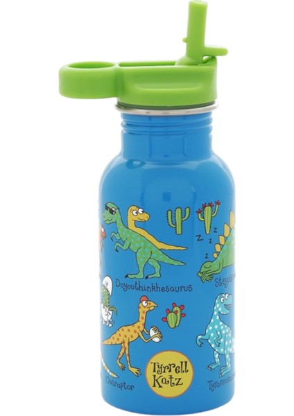 2'li 400ML Pipetli Paslanmaz Çelik Matara Jungle-Dino fiyatları