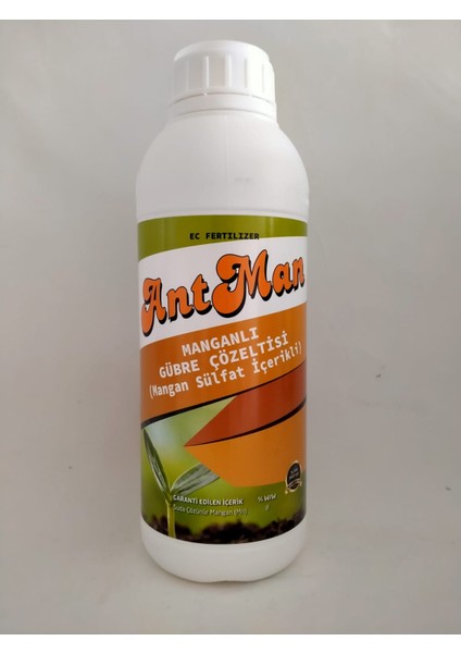 Antman Klorofil ve Enzim Aktivitesini Destekleyici Sıvı Bitki Besini Gübre 1 Lt