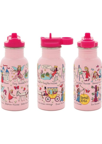 2'li 400ML Pipetli Paslanmaz Çelik Matara Unicorn-Princess indirimleri