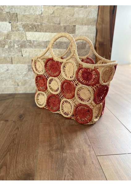 Örme Hasır Plaj Çantası modelleri
