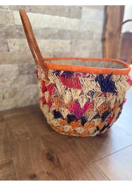 Endonezya Dan Doğal Hasır El Yapımı Gökkuşağı Bohem Plaj Çantası fiyatları