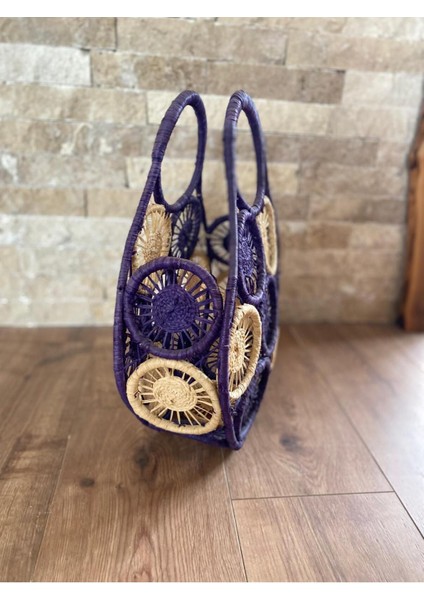 Örme Hasır Plaj Çantası modelleri