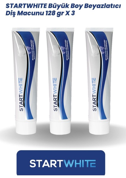 Florürsüz Beyazlatıcı Diş Macunu 3x128 gr Nane Aromalı Güçlü Beyazlatma ve Ferah Nefes fiyatları