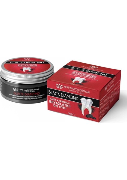 Diş Beyazlatıcı Toz 50 gr Aktif Karbon Sararma ve Ağız Kokusu Önleyici fiyatları