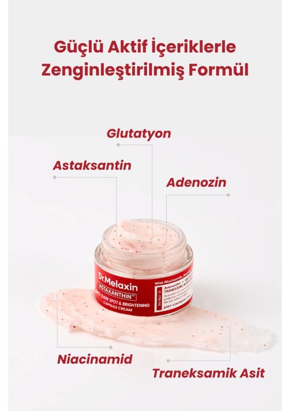Leke Karşıtı Kapsül Krem – Astaxanthin Içerikli 50ML fırsatları