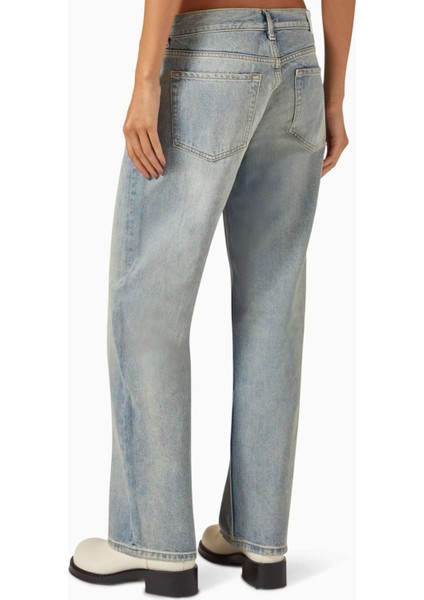 Low-Rise Baggy Jeans - Mavi - Denim Kumaş - Konforlu ve Dayanıklı modelleri