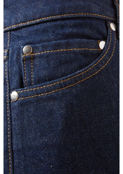 Alida Loose Bowed Jean - Mavi - Pamuk-Ipek Denim - Rahat Fit, Şık Tasarım fırsatları