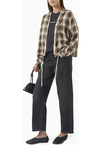 Siyah Düz Kesim Jean - %100 Organik Pamuk - Denim Kumaş ile Şık ve Rahat Tasarım fiyatları