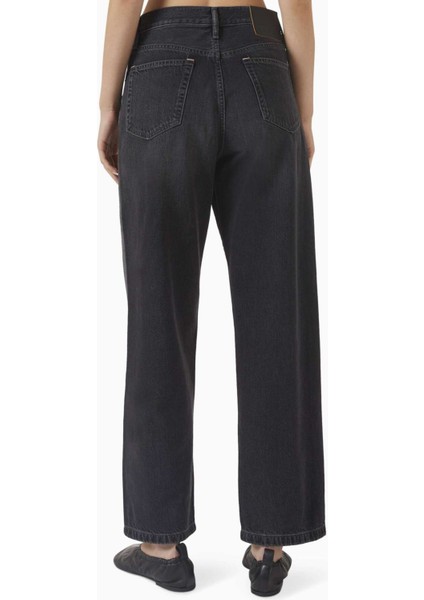 Siyah Düz Kesim Jean - %100 Organik Pamuk - Denim Kumaş ile Şık ve Rahat Tasarım modelleri