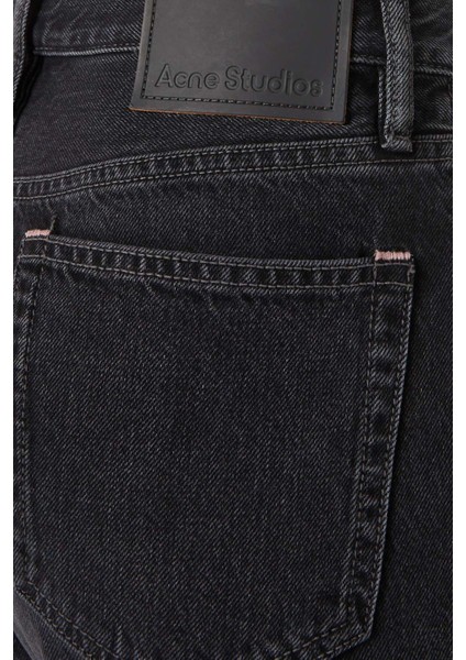 Siyah Düz Kesim Jean - %100 Organik Pamuk - Denim Kumaş ile Şık ve Rahat Tasarım fırsatları