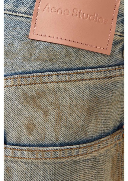 Super Baggy-Fit Kot Pantolon - Mavi - %100 Organik Pamuk ile Rahat ve Modern Stil fırsatları