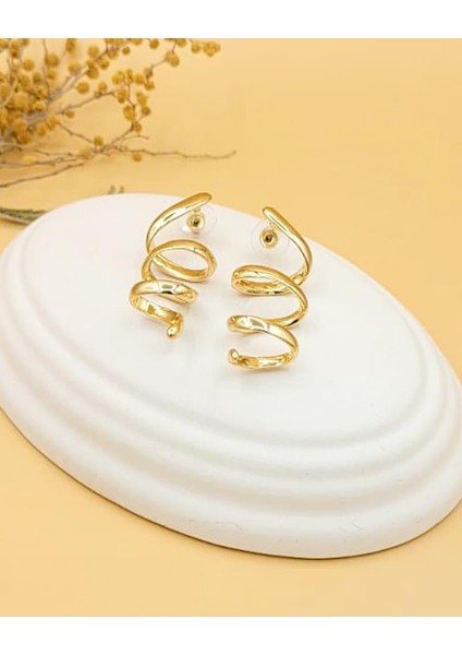 Helix Helezon Gold Küpe modelleri