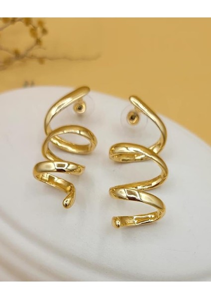 Helix Helezon Gold Küpe indirimleri