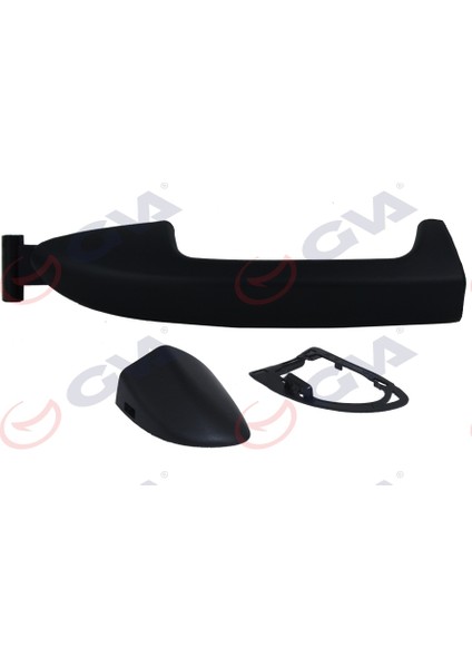 Diş Kapi Kolu Kapakli Sensör Deliksiz Ön-Arka Sol Siyah Astarli Passat 06-10 Sptgl