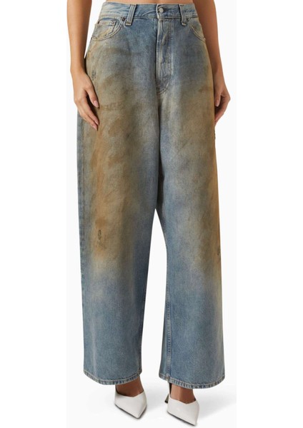 Mavi Super Baggy-Fit Jean - %100 Pamuk - Rahat ve Şık Tasarım