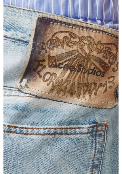 Açık Mavi - %100 Organik Pamuk - Double Bel Moda Pantolon fırsatları