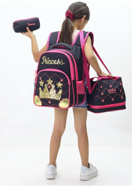 Mr Çanta Üçlü Ilkokul Seti -Sırt Çantası,termal Beslenme Çantası,kalemlik modelleri