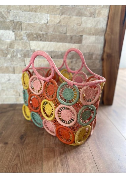 Örme Hasır Plaj Çantası modelleri