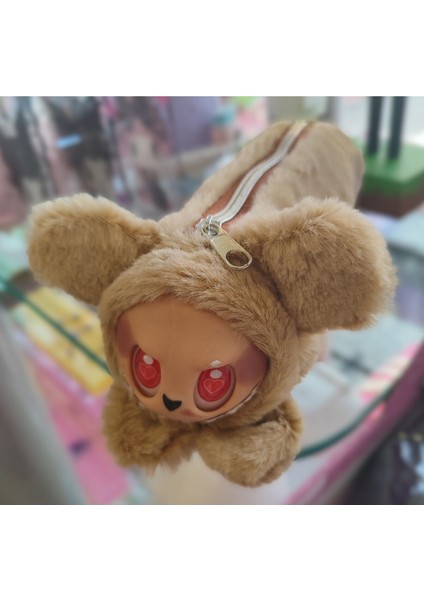 Labubu Figürlü Pelüş Kalem Kutusu/çantası AD68463