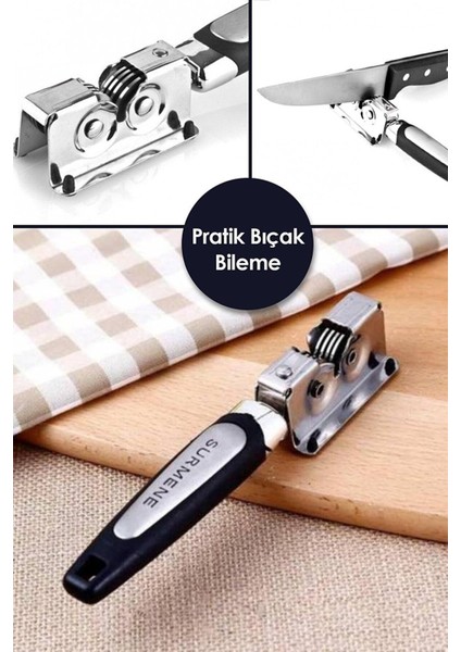 Paslanmaz Çelik Bıçak Bileme ve Keskinleştirme Aleti fiyatları