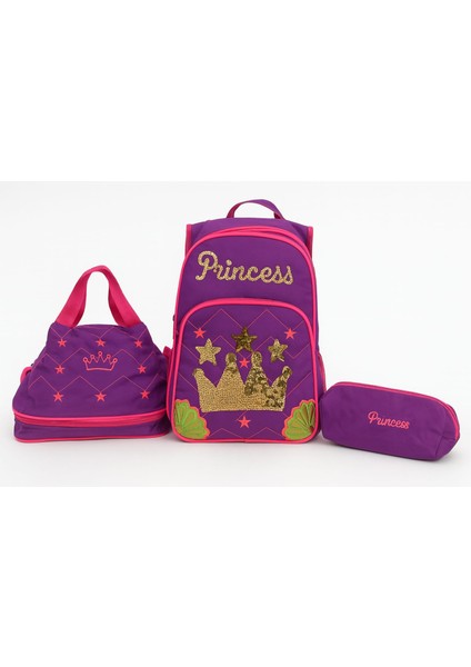 Mr Çanta Üçlü Ilkokul Seti -Sırt Çantası,termal Beslenme Çantası,kalemlik