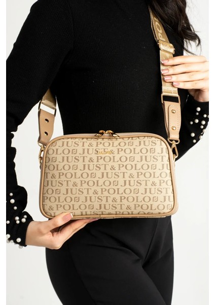 Kadın Suya Dayanıklı Baskı Desenli 5 Bölmeli Postacı Omuz Çantası Vecüzdanı Kombin indirimleri