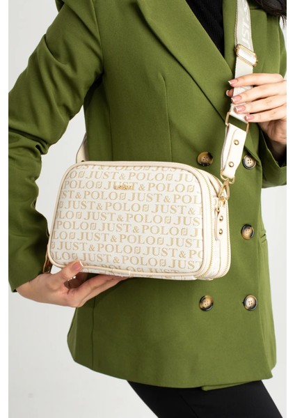 Kadın Suya Dayanıklı Baskı Desenli 5 Bölmeli Postacı Omuz Çantası Vecüzdanı Kombin fırsatları