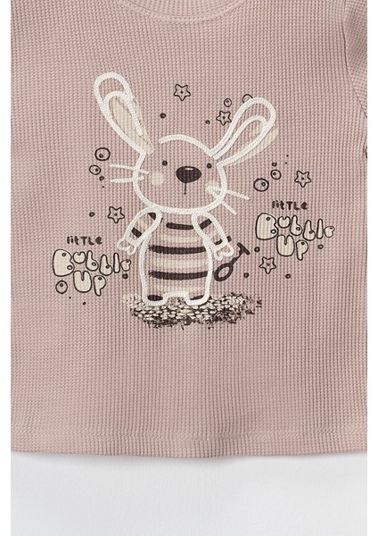 Unisex %100 Pamuklu Waffle Kumaş Yazlık Tişört ve Şort Takım - 9 - 12 - 18 Ay fiyatları