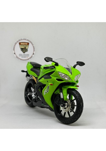 Yamaha Yzf-R1 1:12 Diecast Motosiklet Model – Metal Maket & Koleksiyon Oyuncak (Yeşil)
