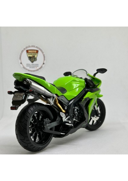 Yamaha Yzf-R1 1:12 Diecast Motosiklet Model – Metal Maket & Koleksiyon Oyuncak (Yeşil) modelleri