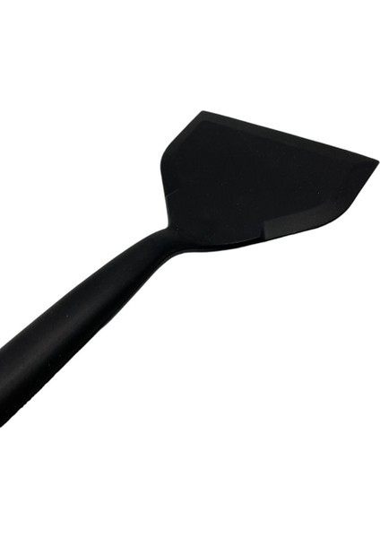 Isıya Dayanıklı Geniş Ağız Spatula 25X12 cm Siyah Renkli fiyatları