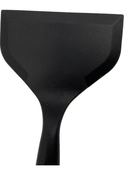 Isıya Dayanıklı Geniş Ağız Spatula 25X12 cm Siyah Renkli modelleri