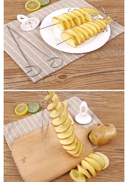 Şekilli Patates ve Salatalık Cips Yapım Seti, Pratik ve Eğlenceli Mutfak Aracı fiyatları