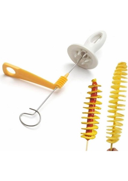 Şekilli Patates ve Salatalık Cips Yapım Seti, Pratik ve Eğlenceli Mutfak Aracı