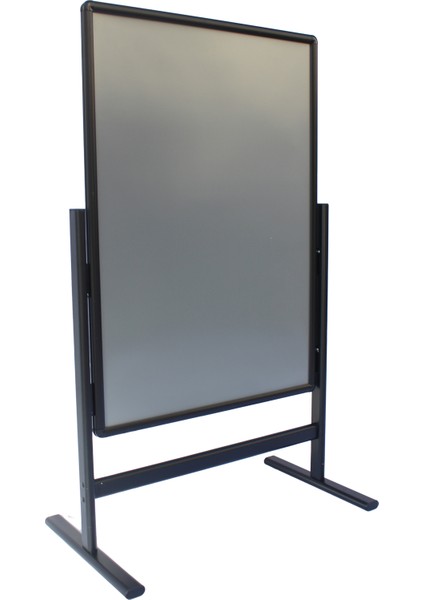 B2 50X70 Maki Pano Alüminyum Kaldırım ve Reklam Panosu Siyah Renk Ayaklı Pano fiyatları