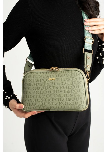 Kadın Suya Dayanıklı Baskı Desenli 5 Bölmeli Postacı Omuz Çantası Vecüzdanı Kombin modelleri