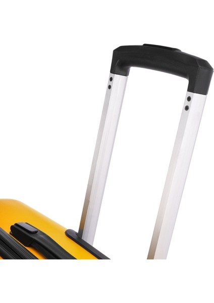 WX-PP10 Sarı Büyük Boy Polipropilen Kırılmaz Pp Valiz / Seyahat Bavulu fırsatları